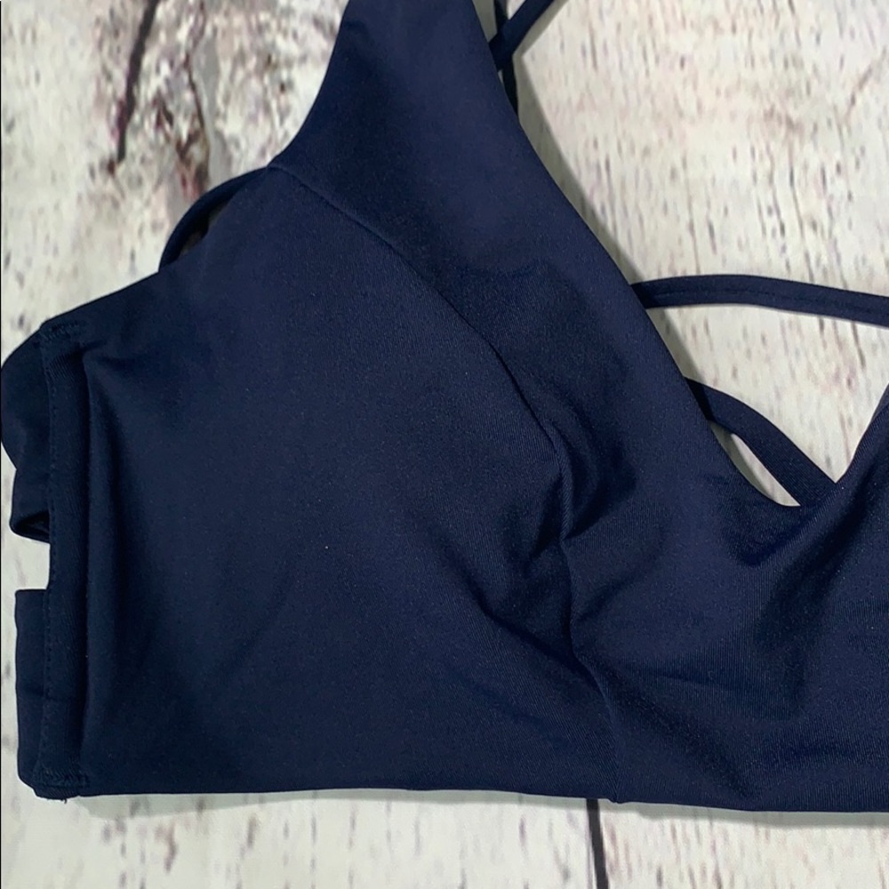 Athleta Navy Triangle Bikini Top - Picture 4 of 9